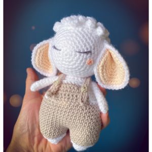 Merveilles & Perlimpinpin - mouton au crochet
